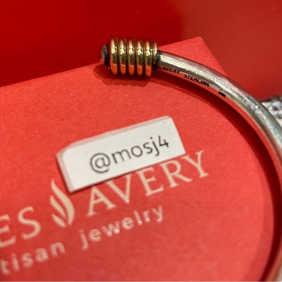 Retired James Avery Kalahari Cuff Bracelet - Picture 2 of 5